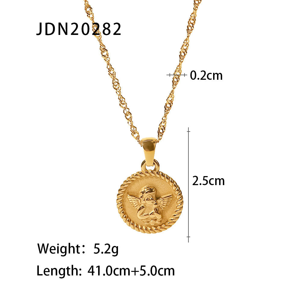 gold plated necklace