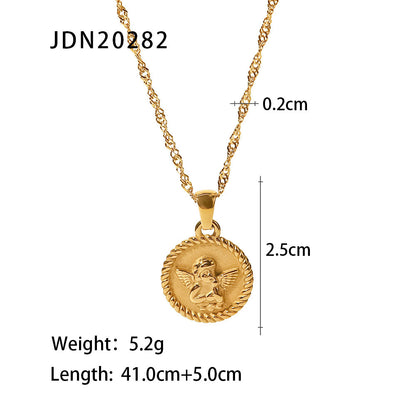 gold plated necklace