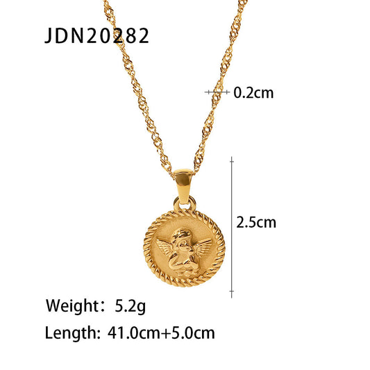 gold plated necklace