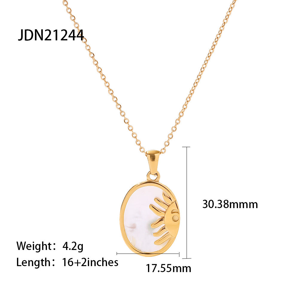 gold plated necklace