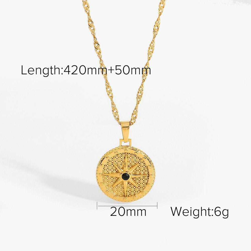gold plated necklace