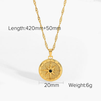 gold plated necklace
