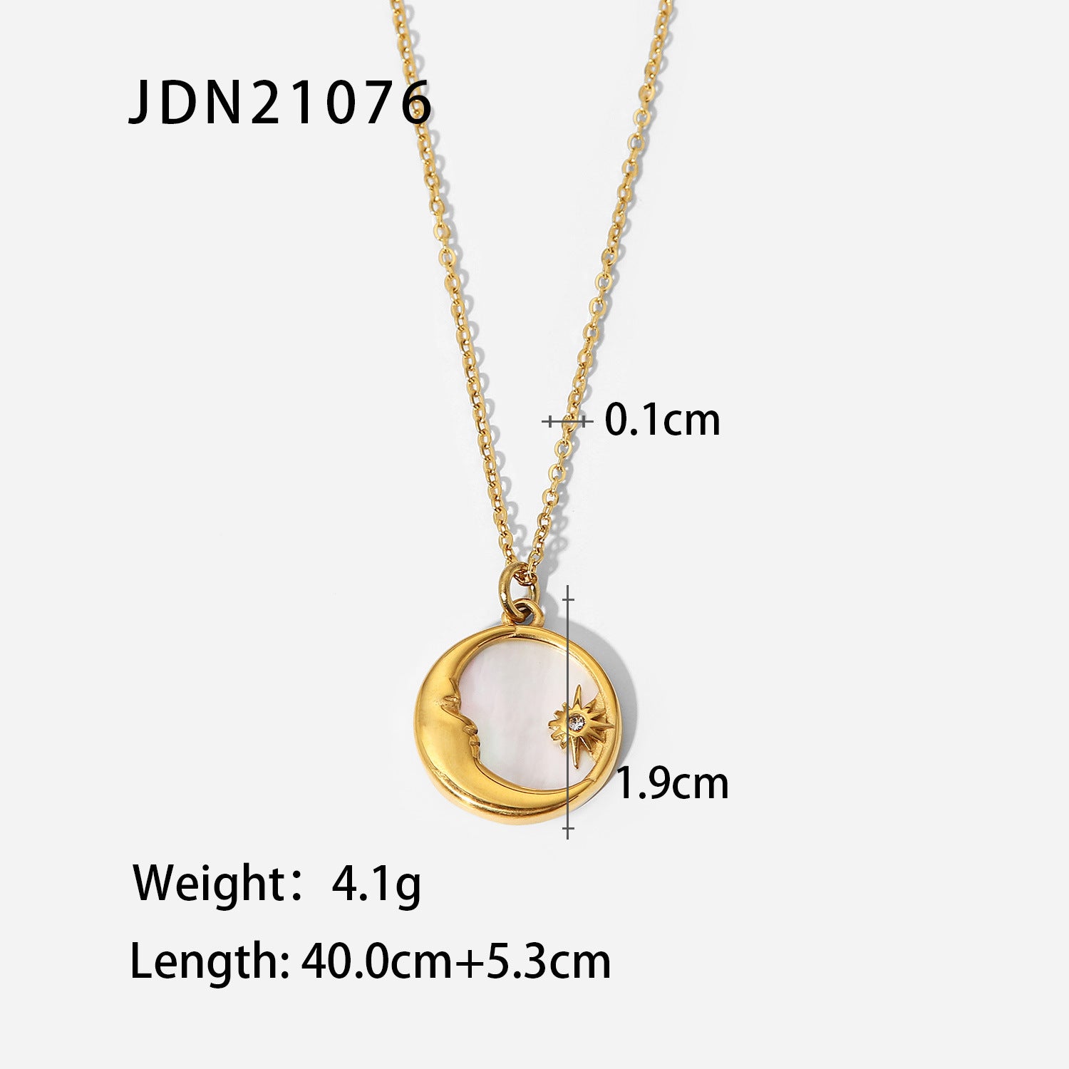 gold plated necklace