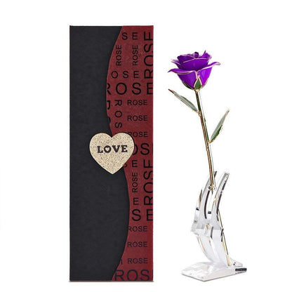 Gold-plated Rose Gift