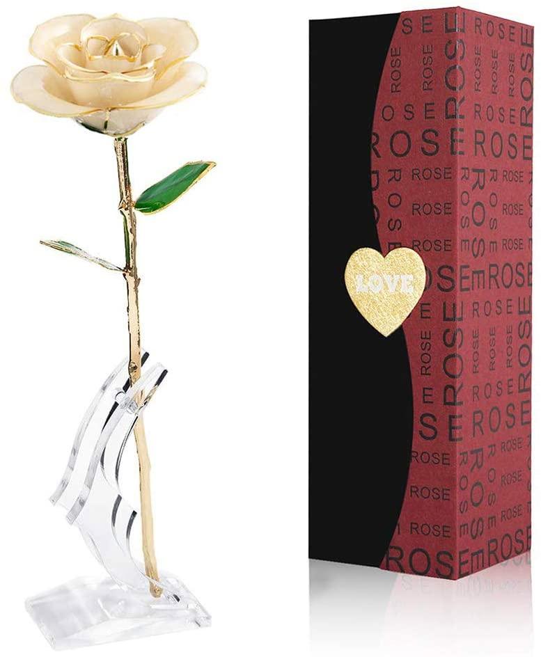 Gold-plated Rose Gift