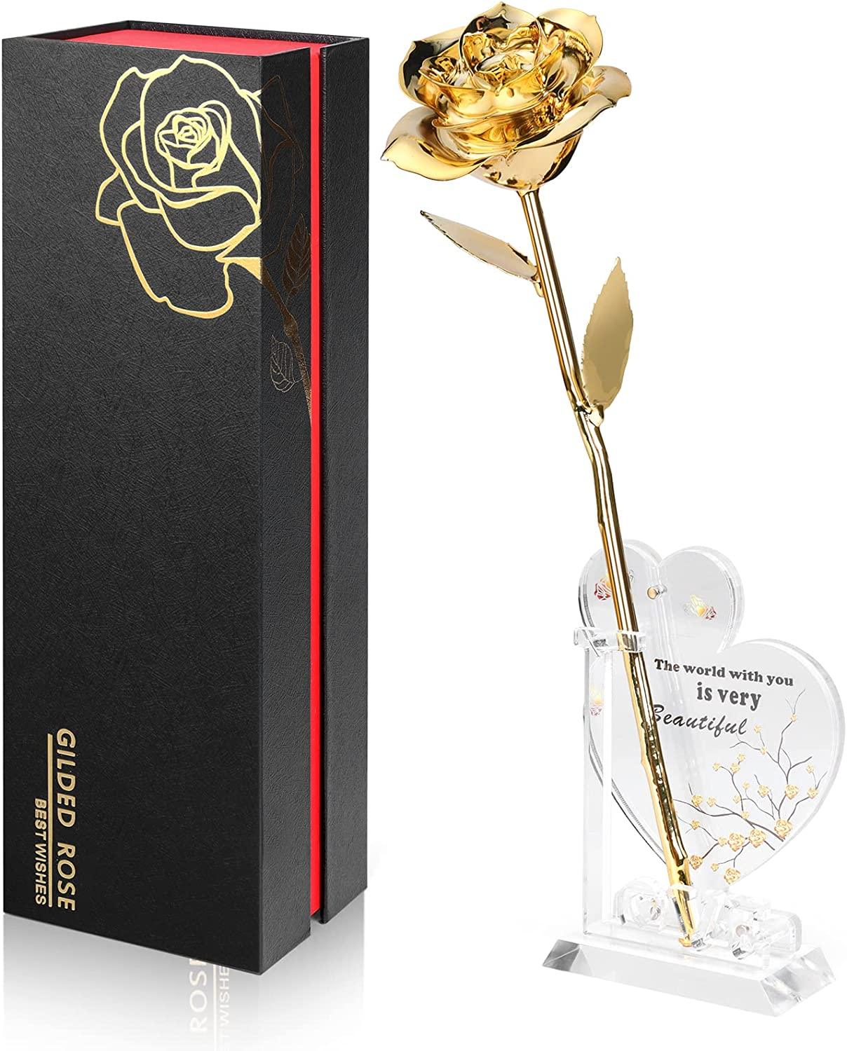 Gold-plated Rose Gift
