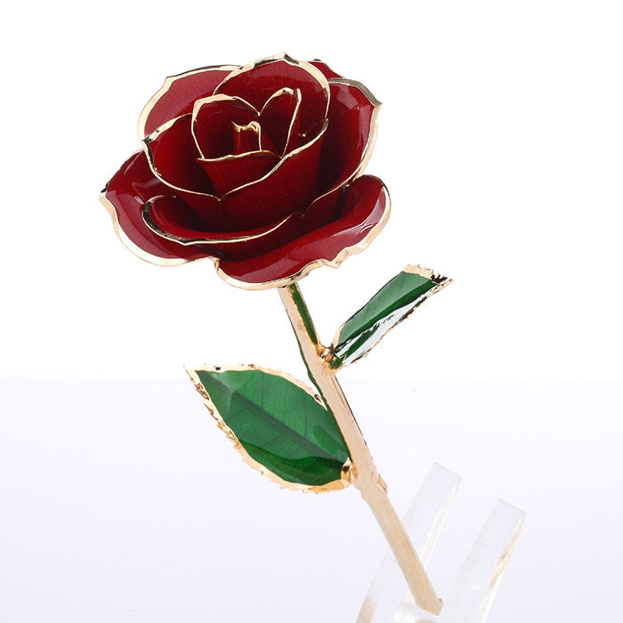 Gold-plated Rose Gift