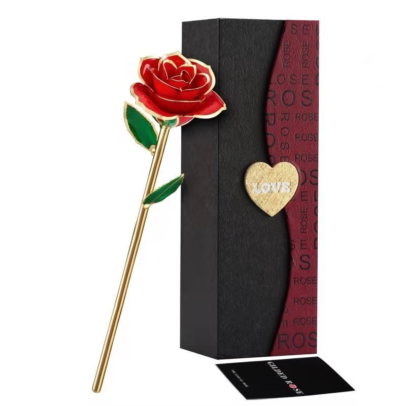 Gold-plated Rose Gift