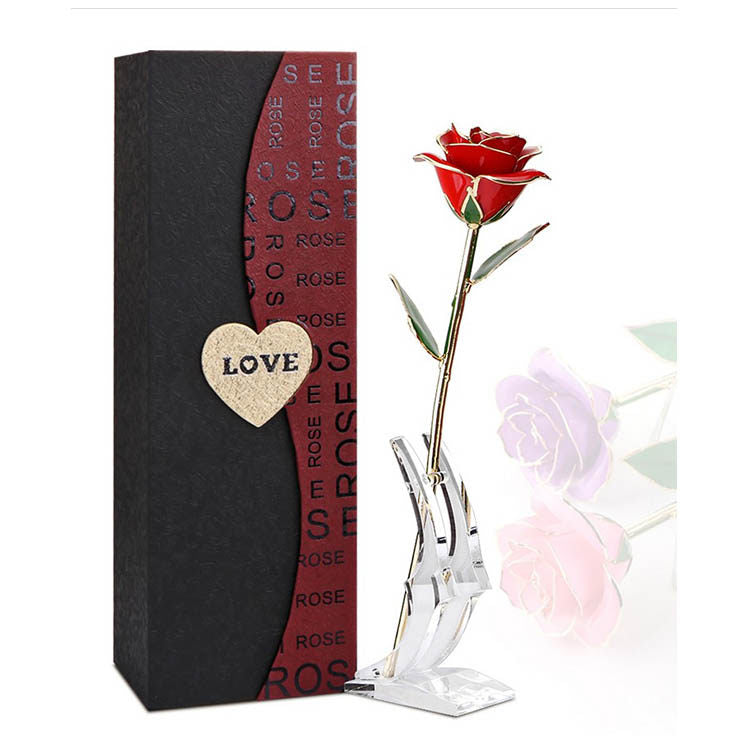 Gold-plated Rose Gift