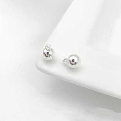 Gold Plated Solid Beads for Jewelry Making