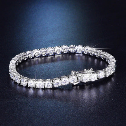 Gold Plated Zircon Bracelet