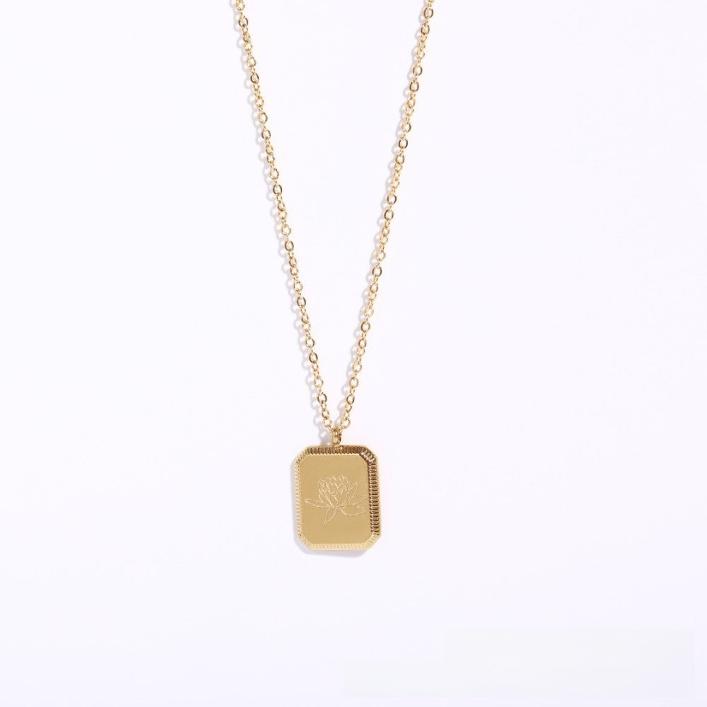Gold Rose Series Necklace