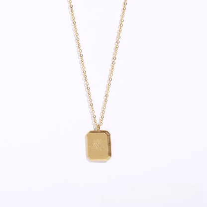 Gold Rose Series Necklace