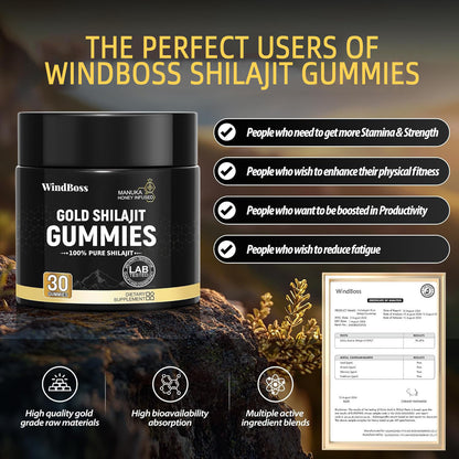Gold Shilajit Gummies
