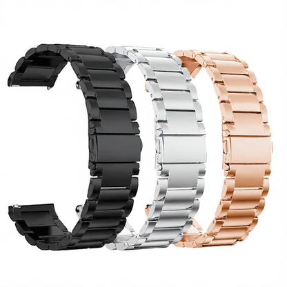 Gold stainless steel watch strap is