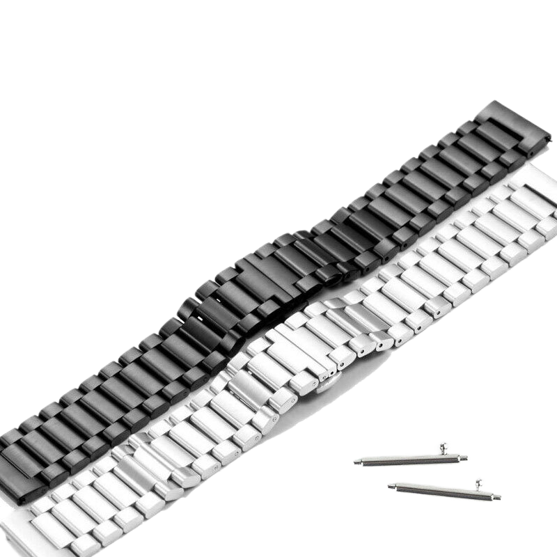 Gold stainless steel watch strap is