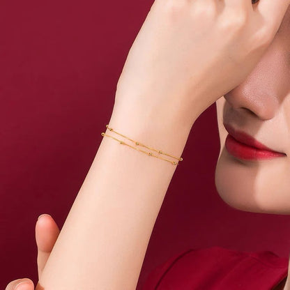 gold star bracelet