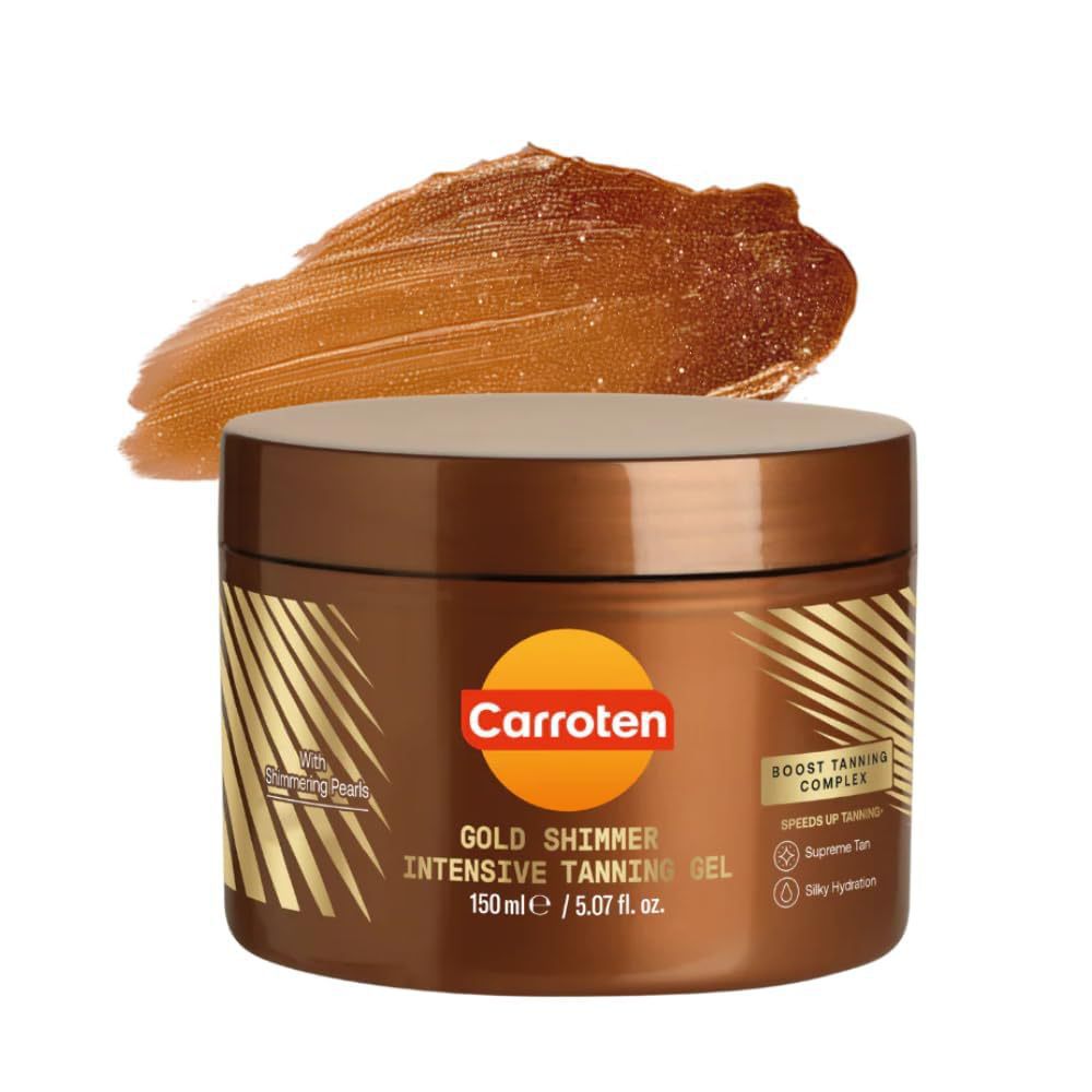 Gold Tanning Gel for Quick Deep Tanning