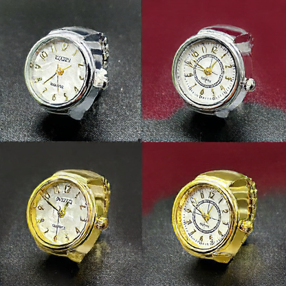 Golden Digital Ring