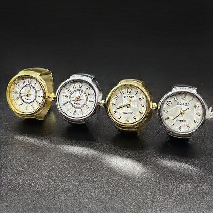 Golden Digital Ring