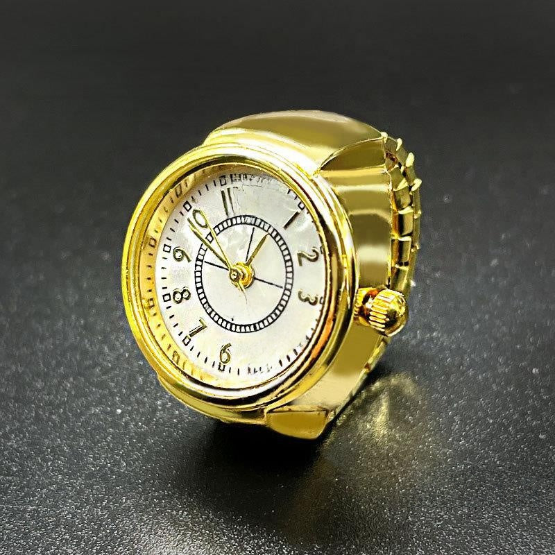 Golden Digital Ring