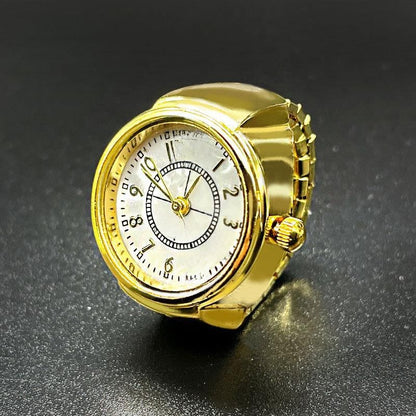 Golden Digital Ring