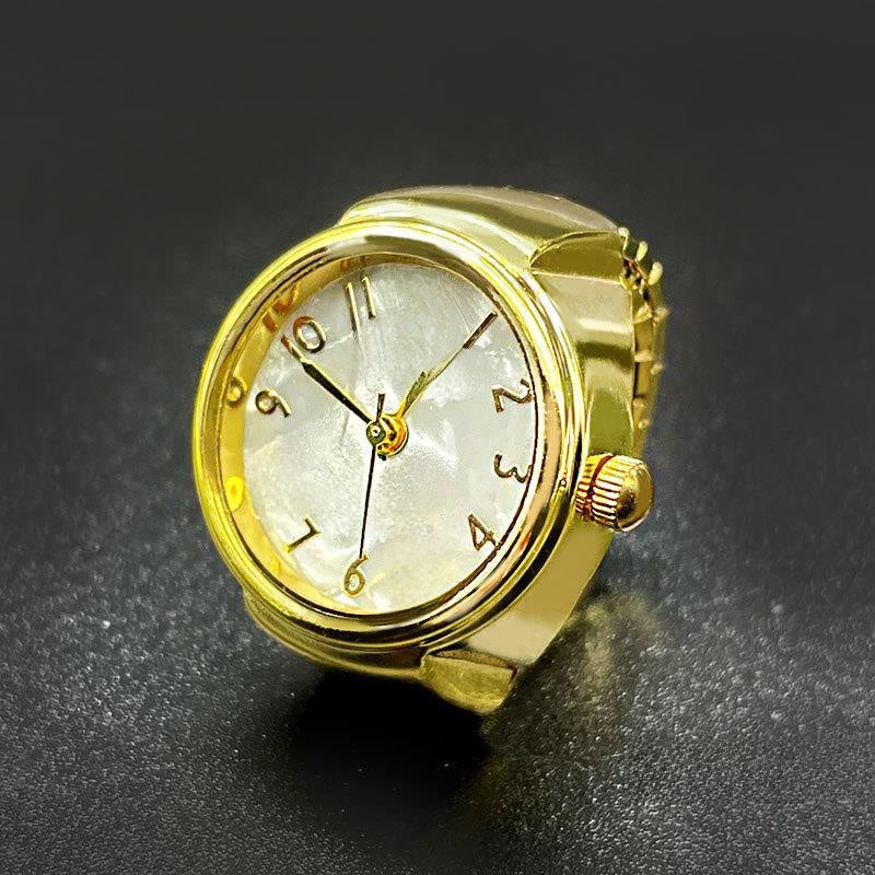 Golden Digital Ring