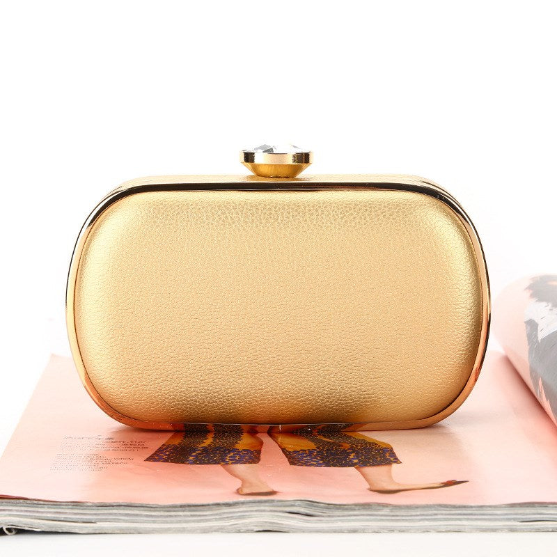 Golden Handmade Evening Clutch Bag for Women