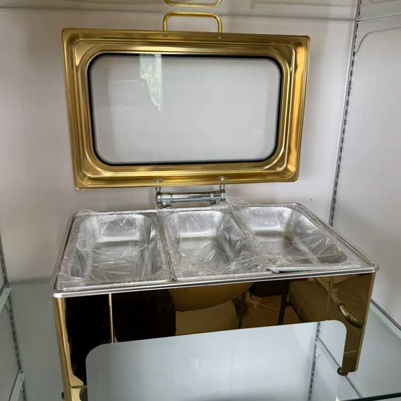 Golden Luxury Buffet Warmer