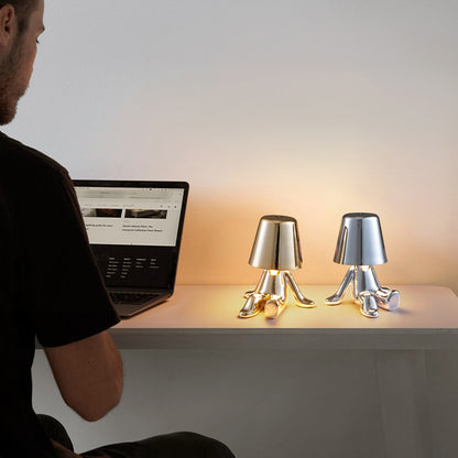 Golden Man Table Lamp