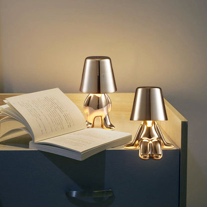 Golden Man Table Lamp