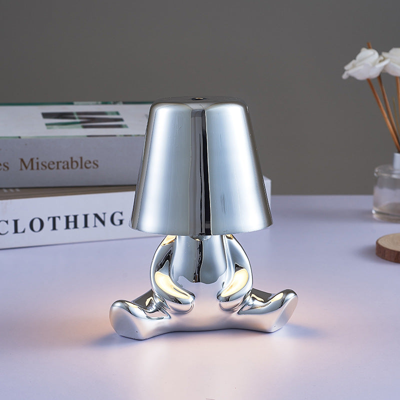 Golden Man Table Lamp