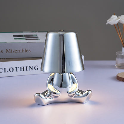 Golden Man Table Lamp
