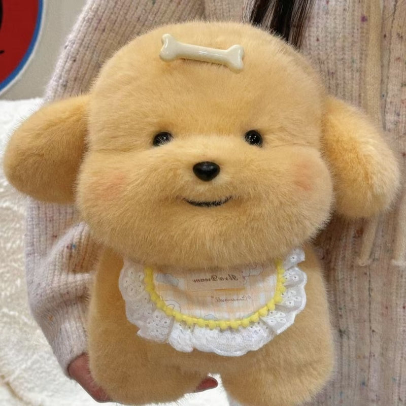 Golden Retriever Puppy Doll Sleeping Hug