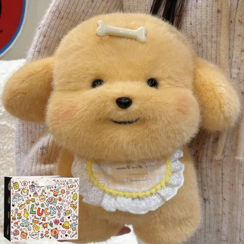 Golden Retriever Puppy Doll Sleeping Hug