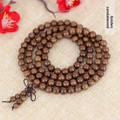 Golden Sandalwood Bracelet