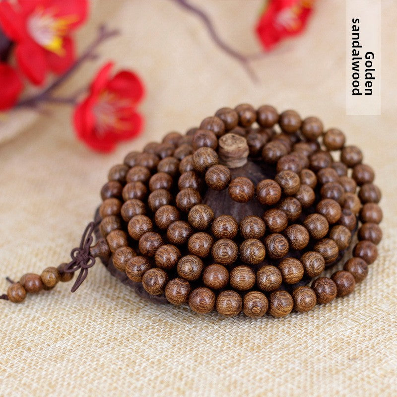 Golden Sandalwood Bracelet