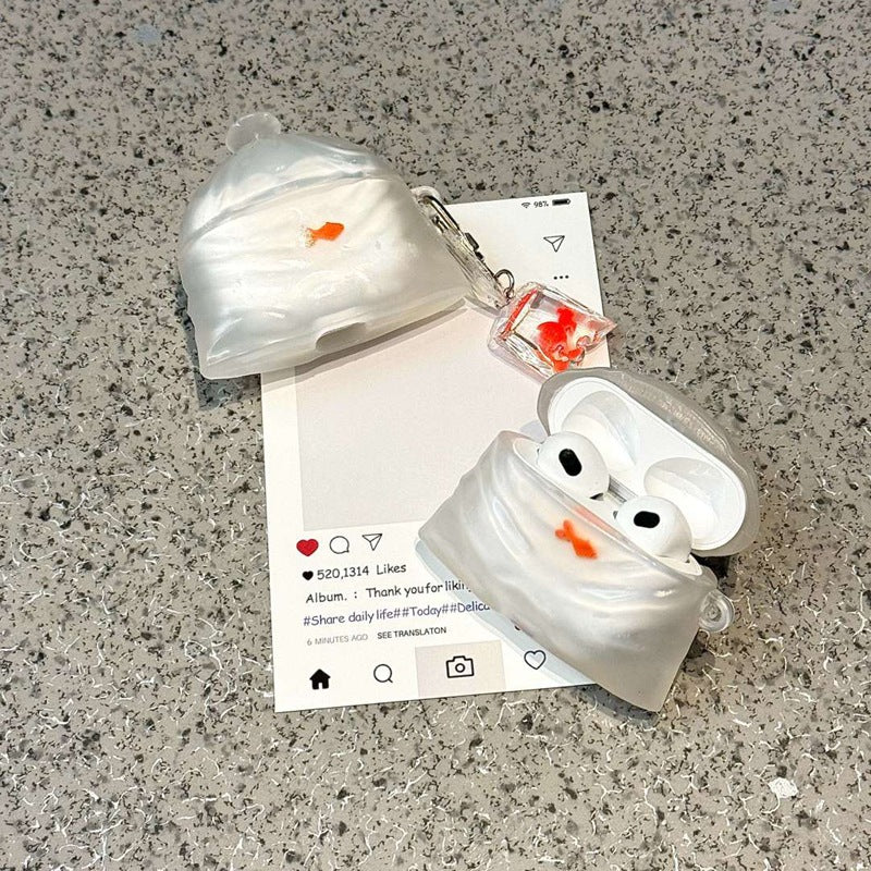 Goldfish Silicone AirPods Case