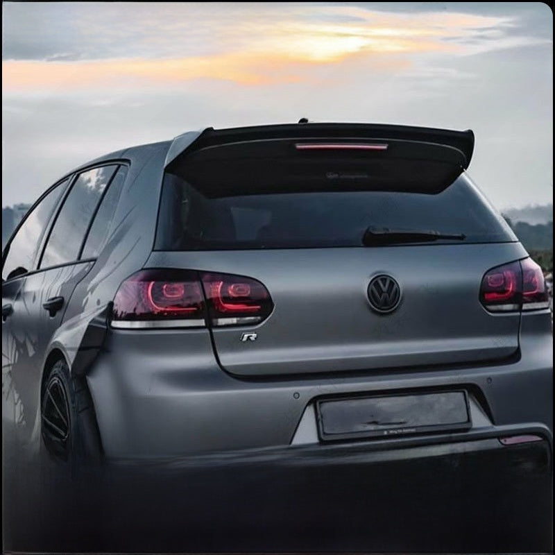 Golf 6 GTI Carbon Pattern Rear Wing