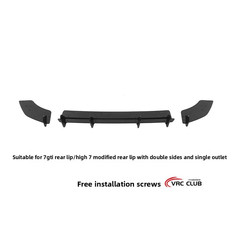 Golf 7 GTI Rear Spoiler and Corner Package