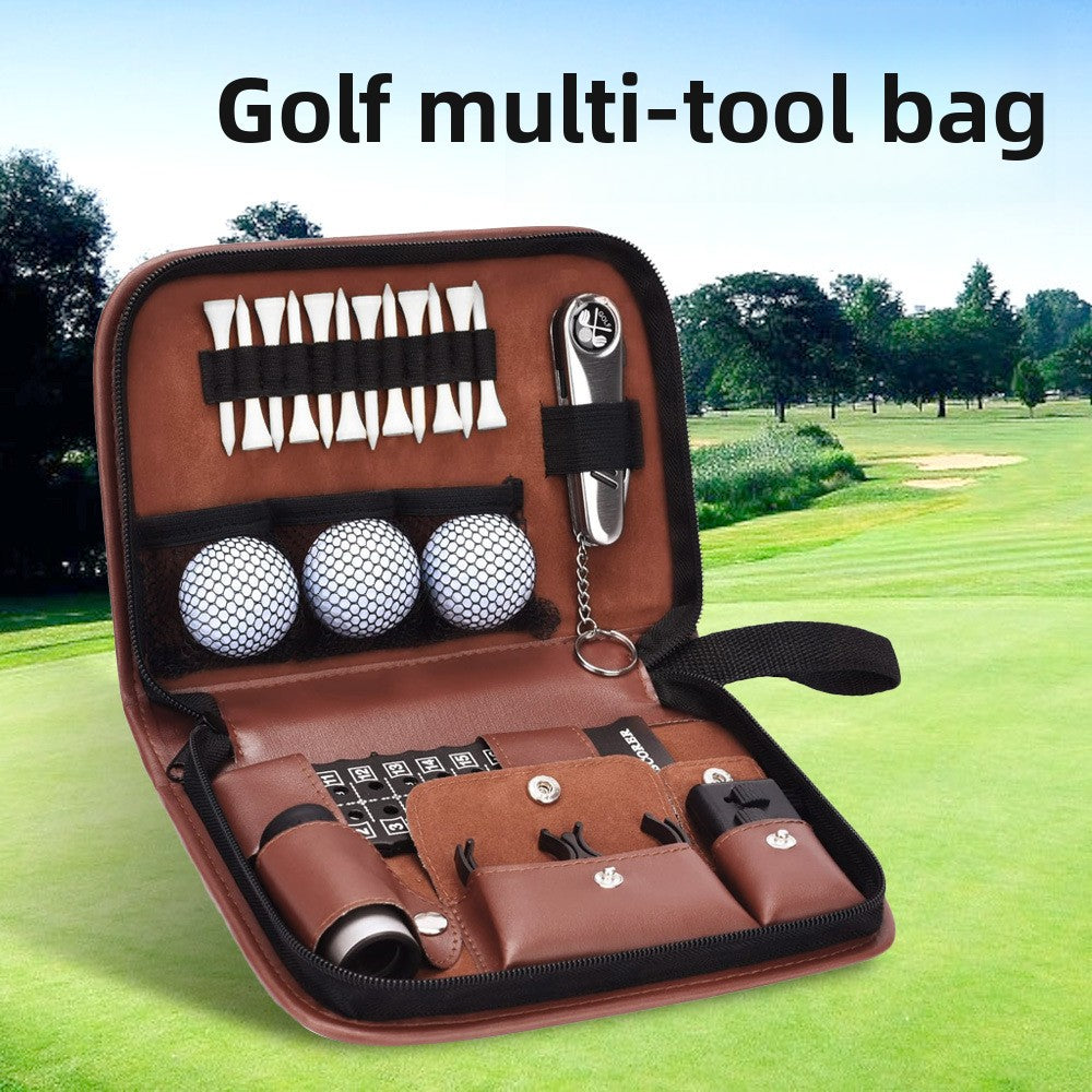 Golf accessories storage bag
