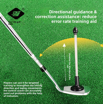 Golf Chipping Trainer Direction Indicator Practice Aid