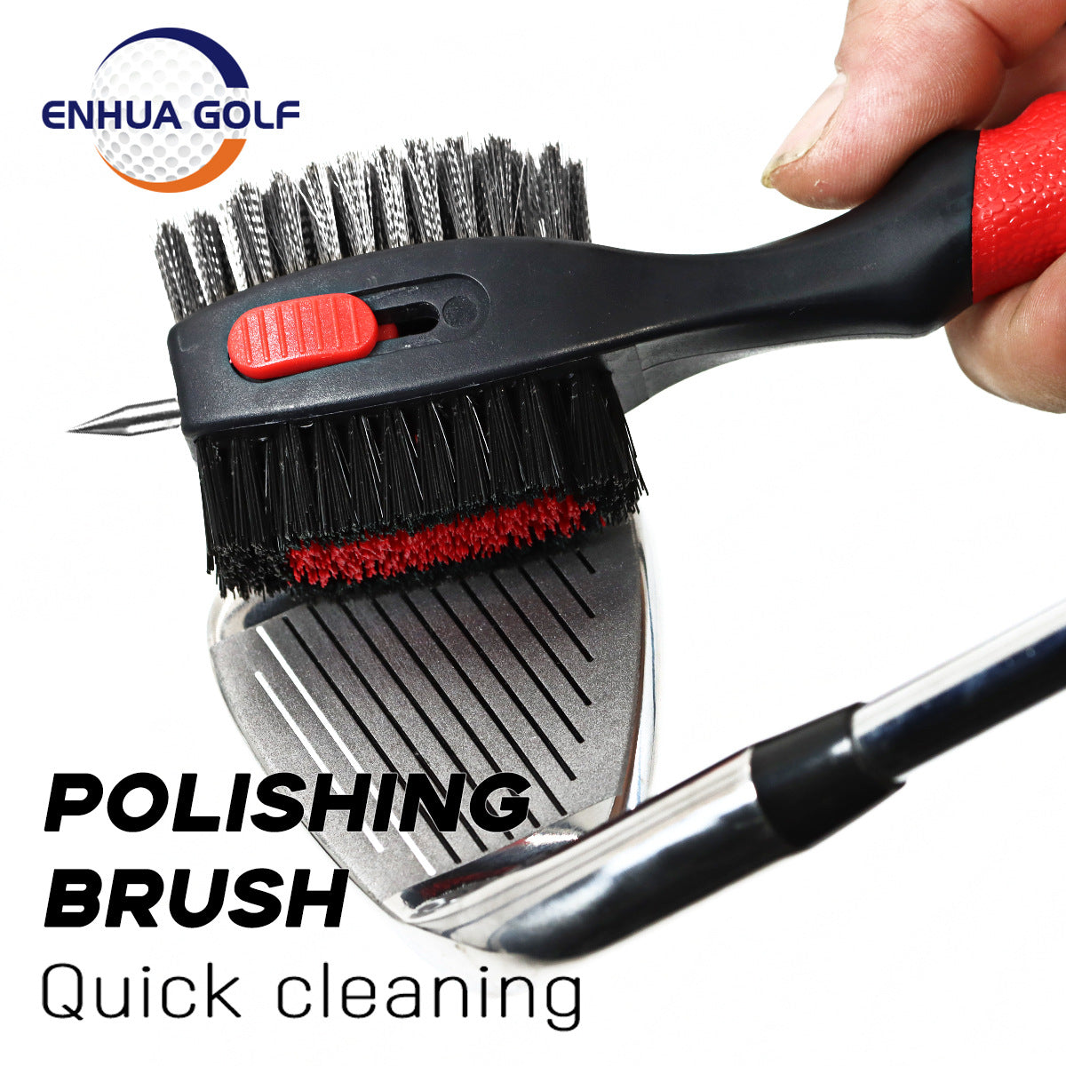 Golf cleaning brush