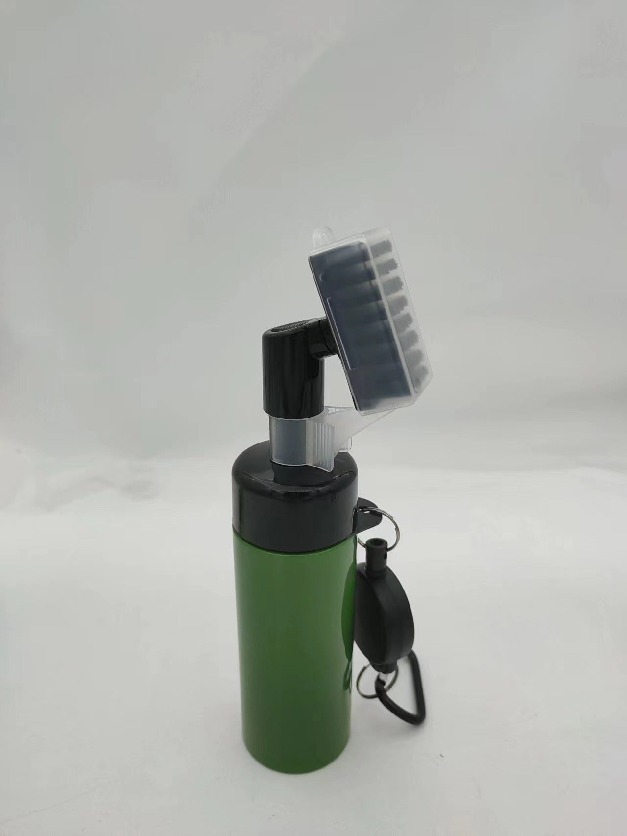 Golf club cleaning bottle brush
