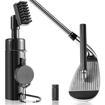 Golf club cleaning brush