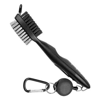 Golf club cleaning brush