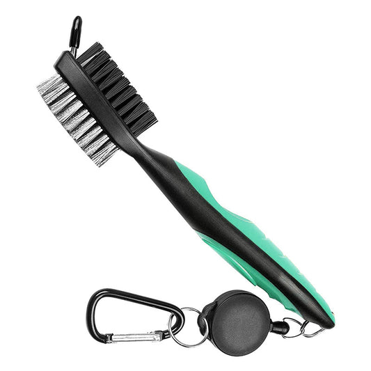 Golf club cleaning brush