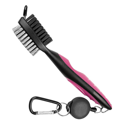 Golf club cleaning brush