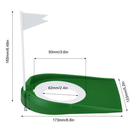 Golf detachable putting mat