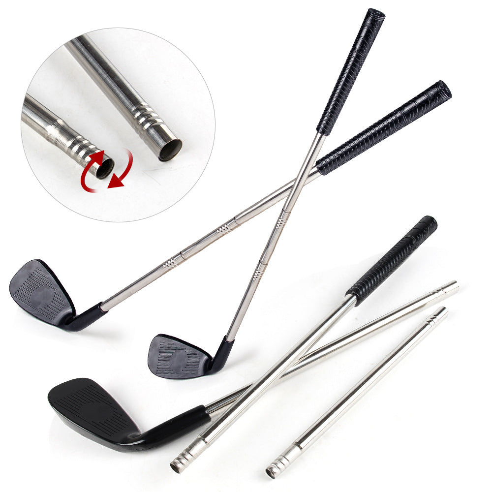 Golf game pad with target and stand